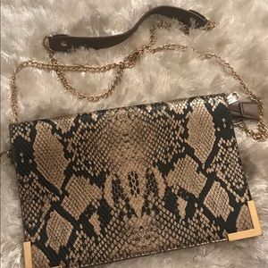Snakeskin Clutch purse